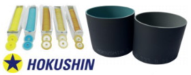 Hokushin Vorteks apron, Hokushin PU disk, Hokushin MJS apron, Hokushin RJS apron, Hokushin Murata apron